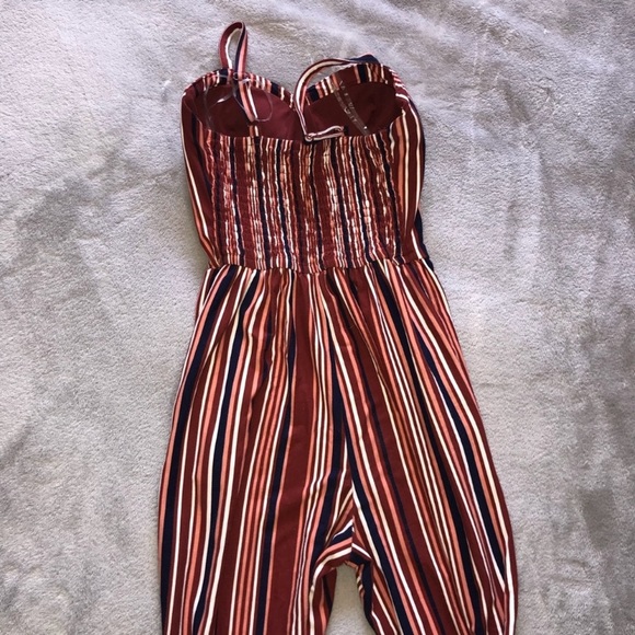 Colorful Stripped Jumpsuit - Picture 2 of 4